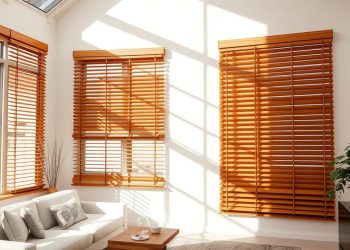żaluzje drewniane inspiracje